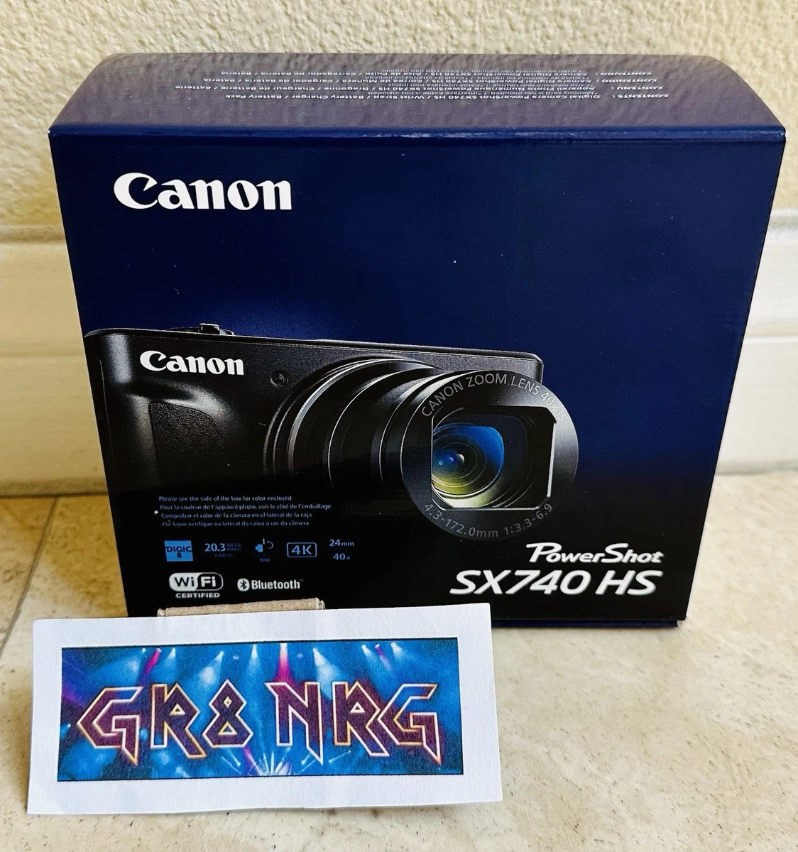 Canon PowerShot SX740 HS Digital Cameras with Bluetooth for Sale