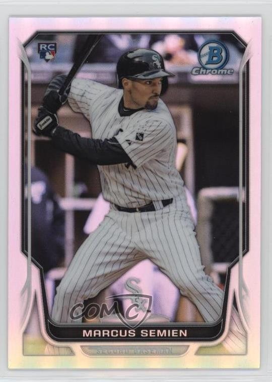 2014 Bowman Chrome Refractor /500 Marcus Semien #10 04cw