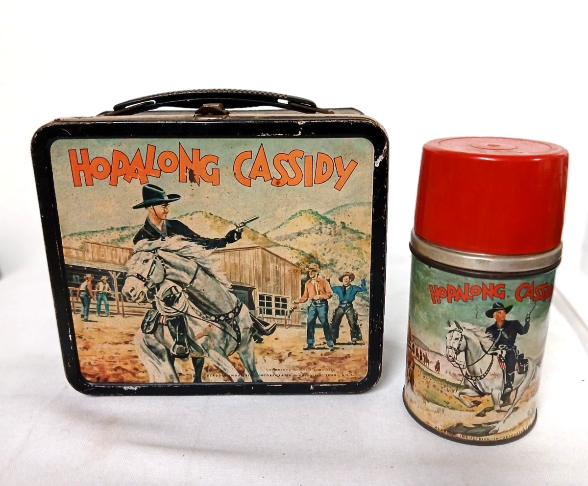 Hopalong Cassidy Metal Lunch Box for sale | eBay