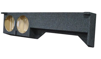 QPower Nissan Frontier Crew Cab '05-'26 Dual 10'' Sealed Woofer Enclosure