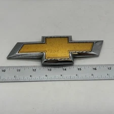 Chevrolet Chevy Bowtie Emblem Badge Emblem Gold Tone Chrome Car Truck SUV Parts