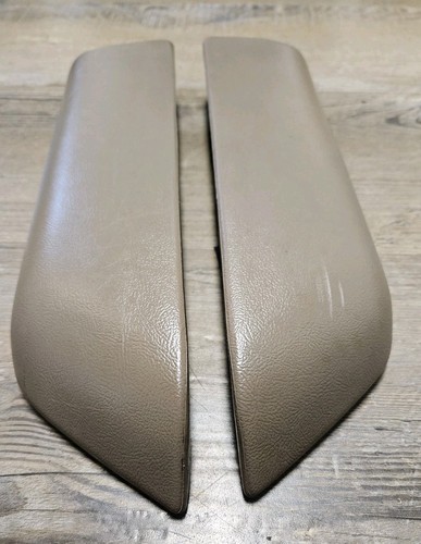 1992-1996 Ford Bronco Lt & Rt Rear Arm Rest Console Storage Lids Medium Mocha XL