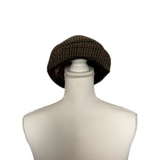 Dunn & Co. The Rutland County Cap Wool Plaid Hat Vintage Eclectic Dark Academia