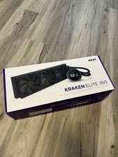 U24124 NZXT Kraken Elite 360 2024 AIO CPU Liquid Cooler Black RLKN36EB2 G2U