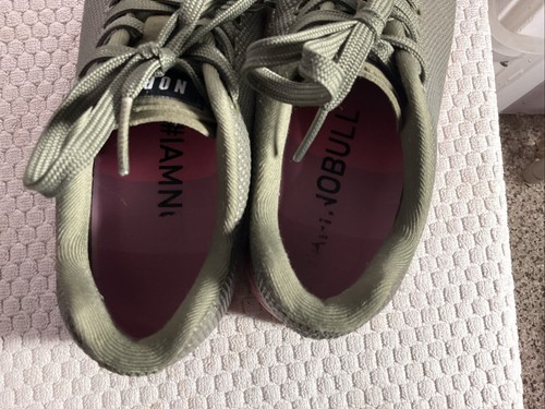 Nobull Turnschuhe Super Stoff Schuhe keine Stierhörner grün Damengröße 8,5 Herren 7 - Bild 8 von 10