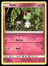 Ralts 139/214 Common Lost Thunder Pokemon Near Mint on eBay