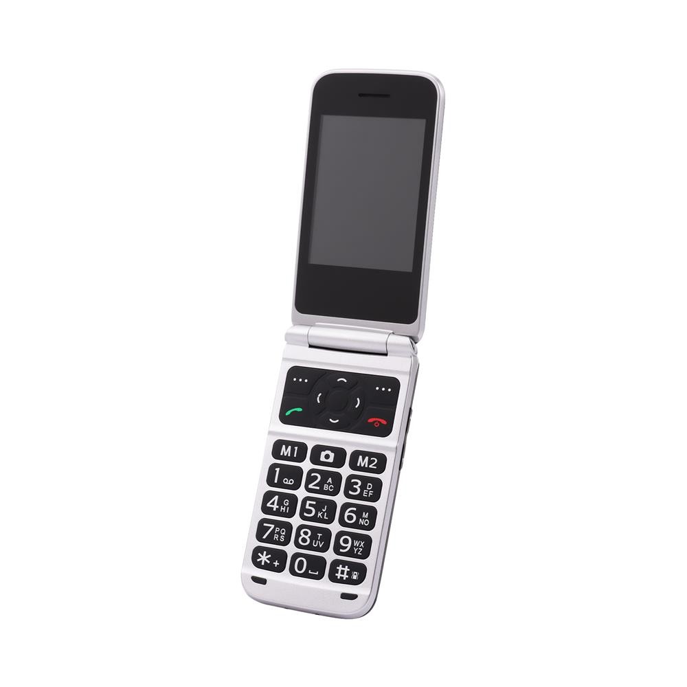 Мобильный телефон Olympia VITUS schwarz 2G Klapphandy Seniorenhandy Bluetooth USB-C