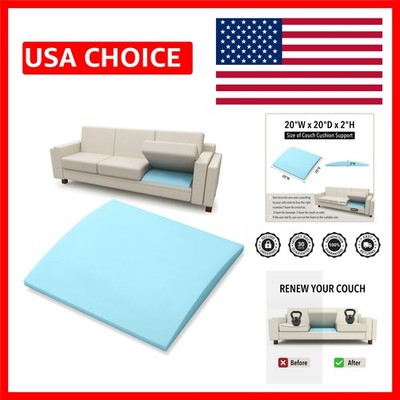 Foam Couch Cushion Support - 20'' Firm Under Cushions Solution for Sagging Seats