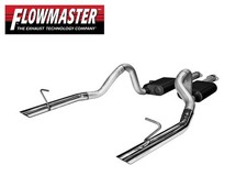 1986 Ford Mustang Gt 5.0l Flowmaster 17213 Cat Back 2.5 Exhaust Muffler System