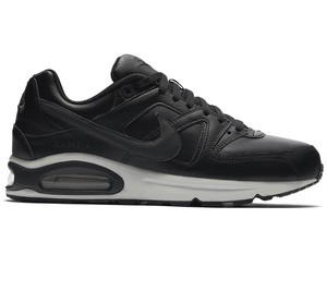 nike air max cuero negro