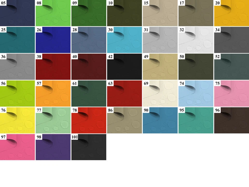 OXFORD 600D Polyester Stoff OUTDOOR wasserdicht Meterware Segeltuch PVC Markise - Bild 2 von 2