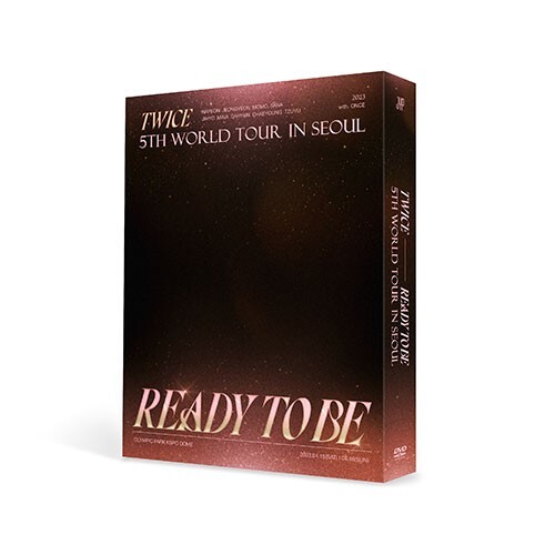 TWICE DVD READY TO BE DVD IN SEOUL 新品未開封 TWICE - 5TH WORLD TOUR [READY TO BE] IN SEOUL DVD Photo Card