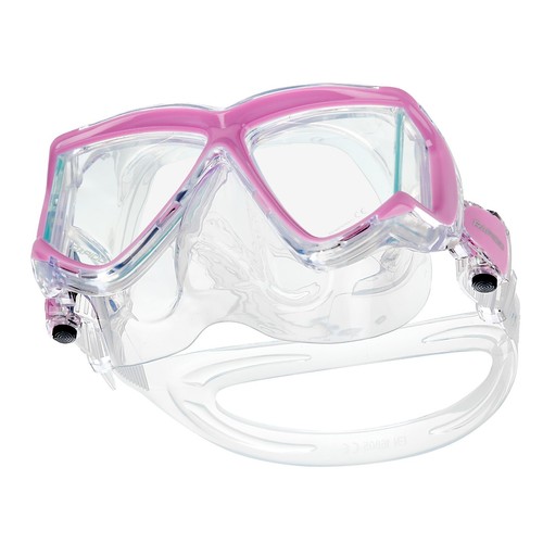 Rapido italienisches Design Panto-180 Hartglas Linse Silikon Tauchen Schnorchel Maske - Bild 9 von 10