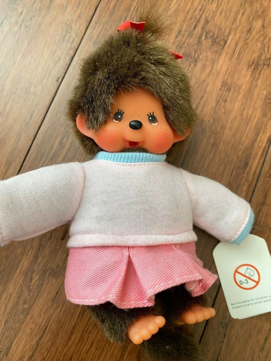 ⭐︎mucchii⭐︎ Monchhichi Mascot Sekiguchi STRAWBERRY Fruit Colors 5 inch