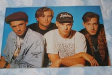 CURIOUSITY KILLED THE CAT band large A3 glossy music magazine promo ART poster