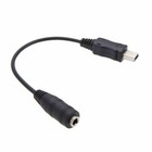 Mini USB to 3.5mm Mic Microphone Adapter Cable f Go Pro HD Hero 1 2 3 3 4 Camera