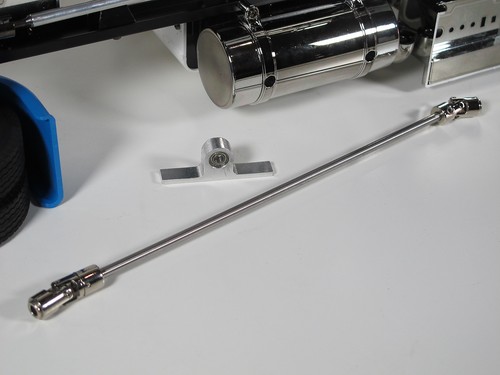 Extend Drive Shaft 12 inch Tamiya 1/14 King Knight Grand Hauler Globeliner Man - Picture 4 of 4