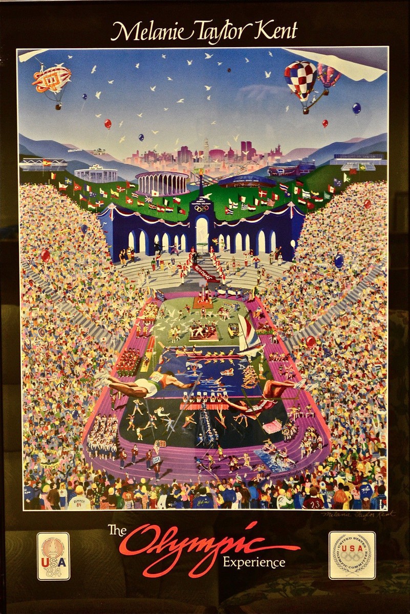 VTG-Los Angeles 1984 USA Olympic Experience POSTER by M.Kent