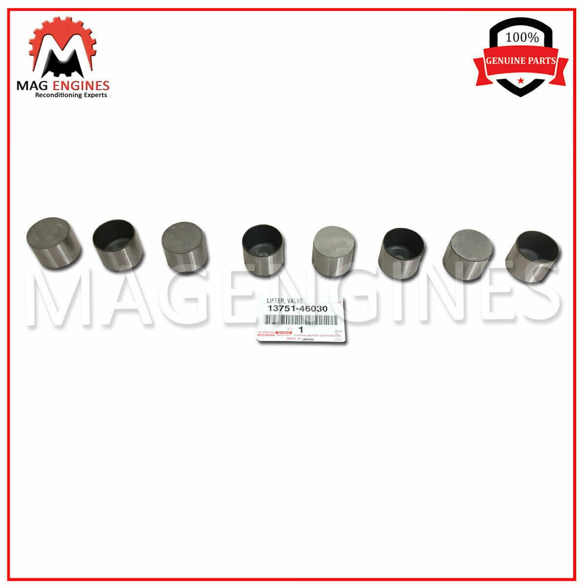 13751-46030 GENUINE OEM 8 Pcs VALVE LIFTER 1375146030 | eBay