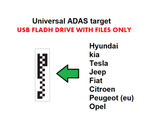 ADAS calibration targets-bundle of ALL car brands 2025 - USB FLASH DRIVE ONLY - Picture 15 of 20