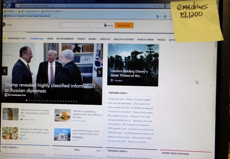 eMachines Acer EL1200 X1700 X1400 Boxer 61 160GB hard drive Windows 7 installed  - Image 3 of 4
