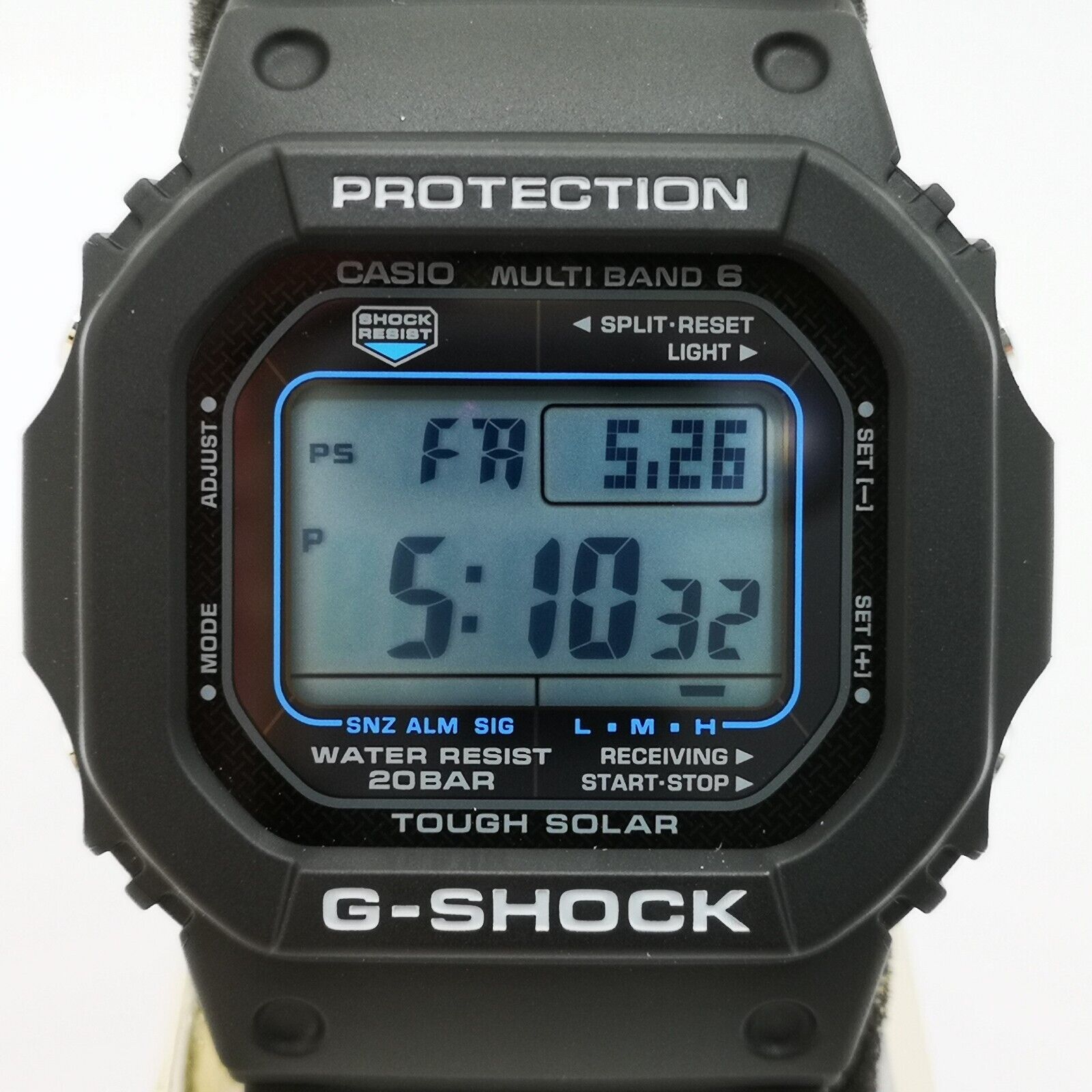 CASIO G-SHOCK GW-M5610U-1CJF Black Solar Radio Multiband 6 Men Watch New in  Box