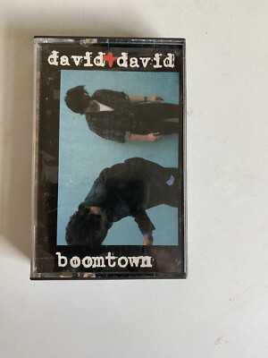 David + David - Boomtown Rare Cassette Tape  1986 A&M Records