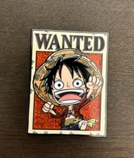 FiGPiN One Piece Mystery Mini Series 2 Uncommon Glitter Wanted Luffy Y390 Locked
