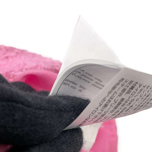 CHANEL Tweed Skirt Size 36 Cotton73%/Polyester23%/Polyamide4% Pink P76729 - Picture 10 of 11