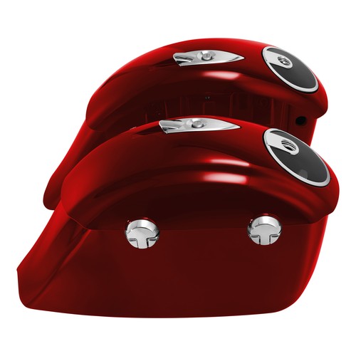 Alforjas Audio Altavoz Tapa Pestillo Electrónico Apto para Indian Springfield 16-25 - Imagen 6 de 10