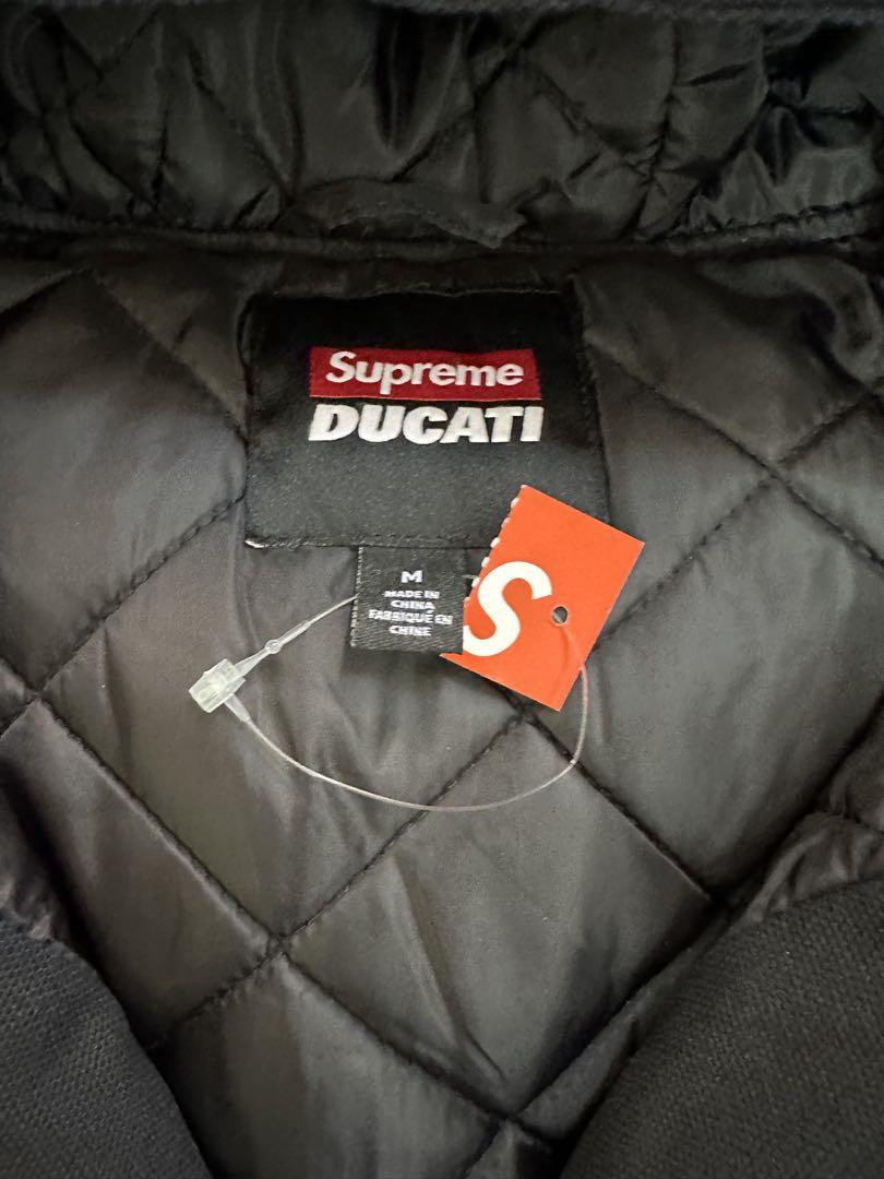 Supreme x Ducati Hooded Racing Jacket SS24 Black Size M | eBay Supreme x Ducati Hooded Racing Jacket SS24 Black Size M | eBay
