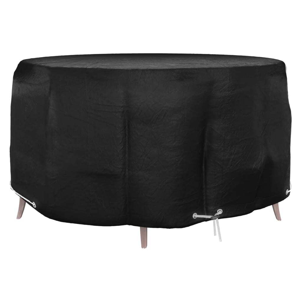 vidaXL Garden Furniture Cover 10 Eyelets 脴230x90 cm Round