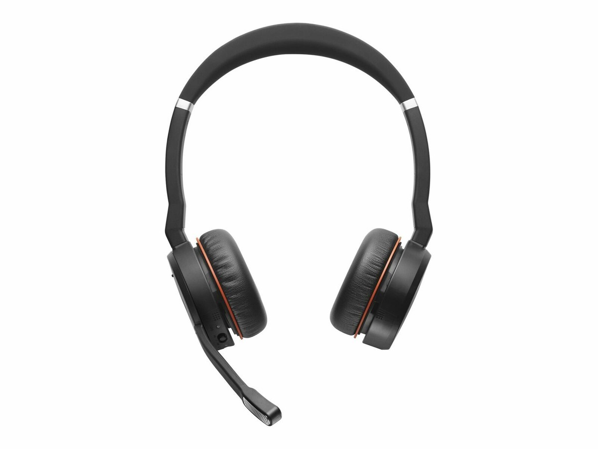 Jabra ワイヤレスヘッドセット Evolve75 Amazon.com: Jabra Evolve 75 MS Wireless Headset, Stereo