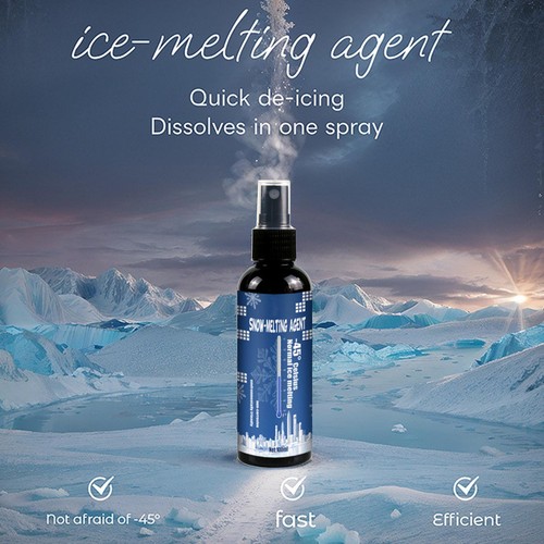 Deicer for Car Windshield Fast Ice and Snow Melting Spray Defrosting welcoming