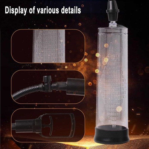 Penis Pump Male Enhancer Penis Extender Vacuum Enlarger Extra Cock Dick Size - Picture 10 of 32