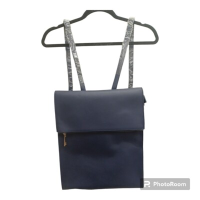 Summer & Rose Backpack Navy Blue Vegan Large