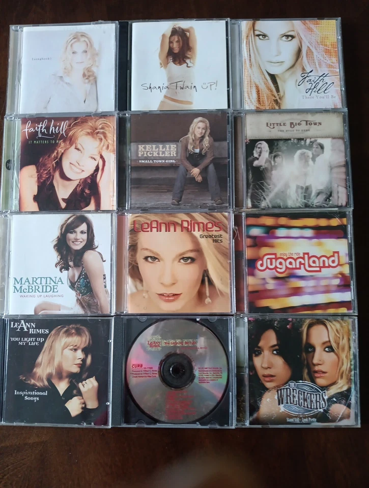 Collection Of Country Female Singers Leann Rimes Sugarland The Wreckers Set... - Imagem 2 de 4