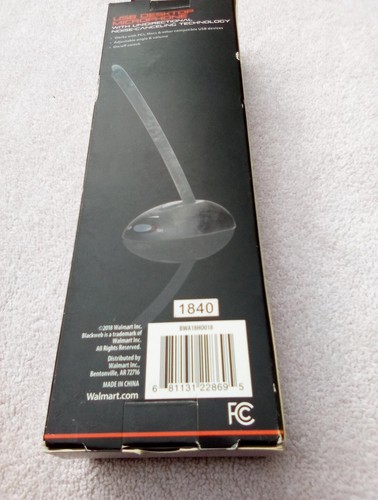 Brand New Blackweb # BWA18HO01 USB Desktop Microphone for Computers PC or MAC - Picture 6 of 8