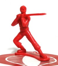 Greenbriar International Figurine Red Ninja 4 Inch w Sword