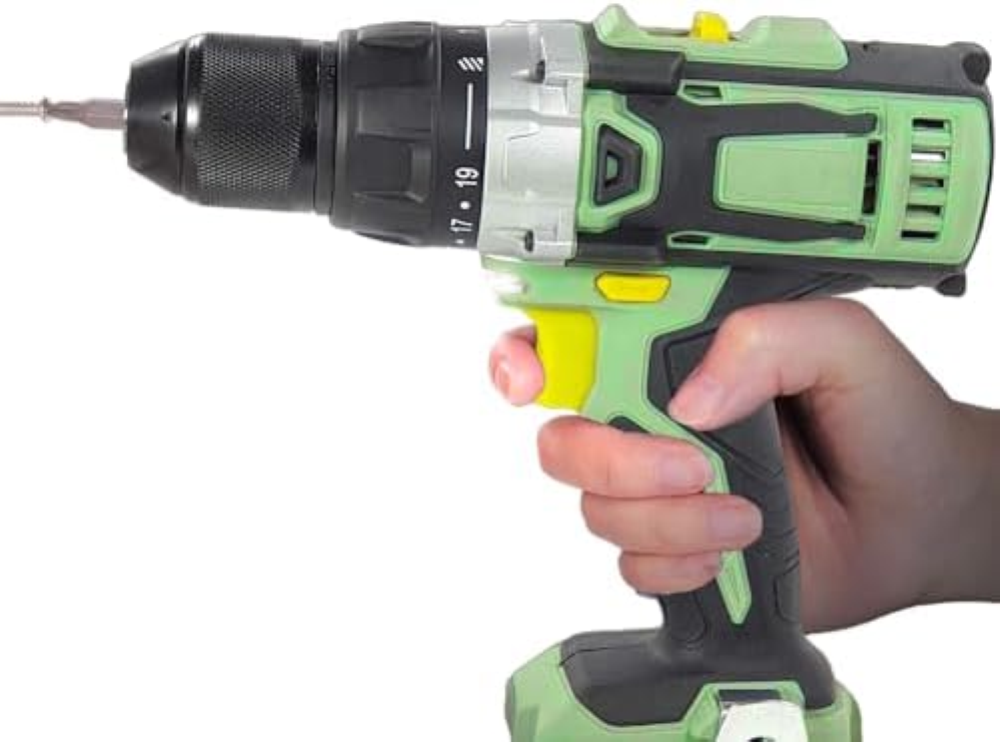 Trapano Avvitatore 20V con Mandrino Autoserrante e Mirino LED - 2 VelocitÃ , Cop