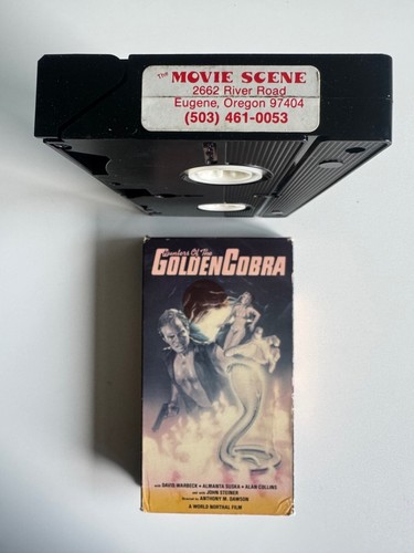 Hunters of the Golden Cobra VHS Vestron Video 1982 Action Adventure - Picture 4 of 5
