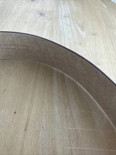 Chico's Karneol Leder lässiger Gürtel Größe L Kakaobohne neu 69 $ - Bild 4 von 8