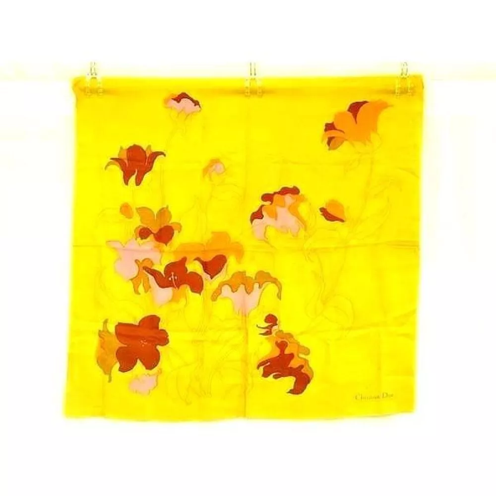 Christian Dior foulard carré31x30 pouces multicolore 04860a