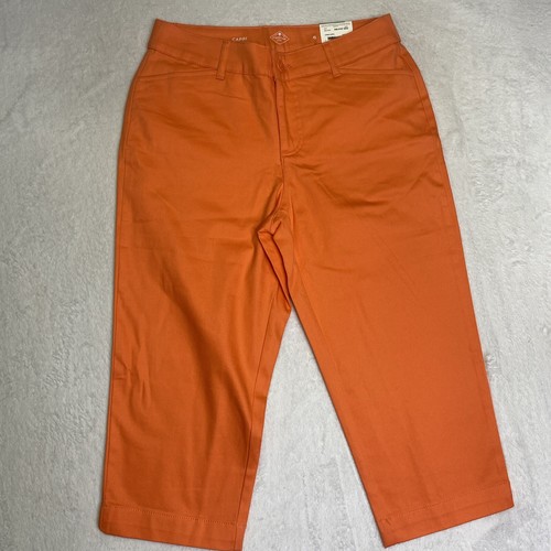 Pantalones Capris St Johns Bay para mujer talla 6 secretamente delgados tiro medio conjunto de 2 nuevos con etiquetas - Imagen 11 de 15