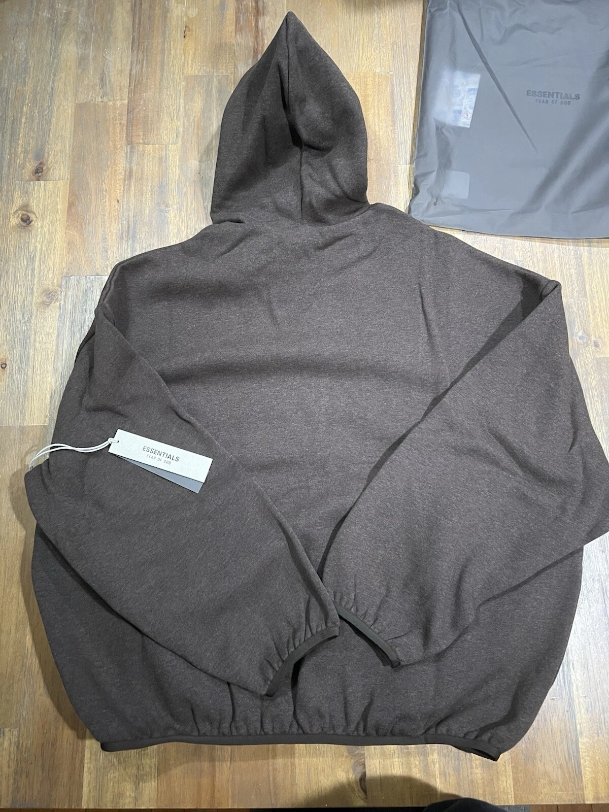 Felpa con cappuccio Fear Of God Essentials piccola