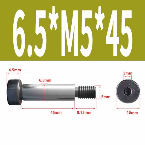 Shoulder Screws Allen Bolt Thread Socket Head High Tensile 12.9 M5 M6- M16 Steel - Picture 28 of 166