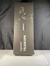 Solomark Black Coated Equatorial Reflector Astronomical Telescope For Beginners