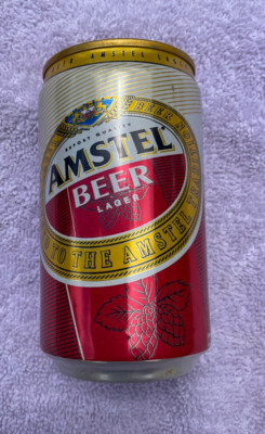 Amstel Beer Can Brewed in Netherlands 25 cl (8.4 oz)