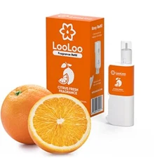 LooLoo Touch-Free Toilet Freshener Fragrance Refills - Natural Essential Oils -