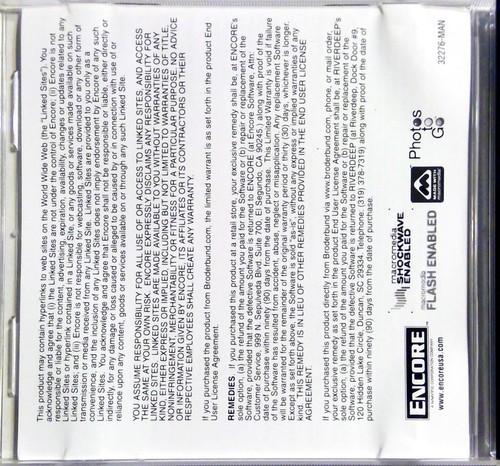 The Print Shop Essentials - Version 21 Broderbund, Install/Program CD LikeNew - Photo 3/5